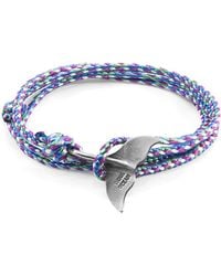 Anchor and Crew - Recycled Rope Whale Tail Bracelet - Lyst