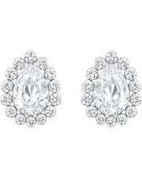 Maison De Gala - Pear Cluster Halo Stud Earrings - Lyst
