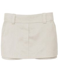 Vestiaire d'un Oiseau Libre - Wool Skort - Lyst