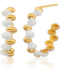 Milou Jewelry - Grace Hoop Earrings - Lyst