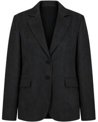 Ats the Label - Jett Suede Blazer - Lyst