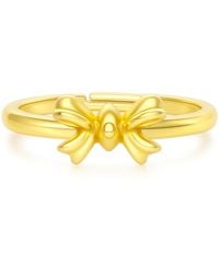 Unaloe - Adjustable Bow Ring - Lyst