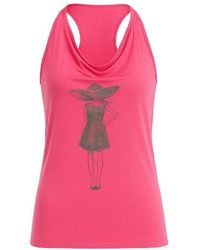 Conquista - Racer Back Top - Lyst