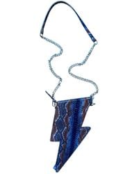 Any Old Iron - Snake Leather Lightning Bag - Lyst