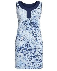 Conquista - Empire Waist Animal Print Dress - Lyst