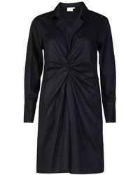 REISTOR - Front Twist Cotton Dress - Lyst