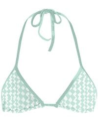Blackbough Swim - Nikki Triangle Top Peppermint Jacquard - Lyst