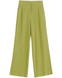 Louche - Tilde Linen Mix Straight Leg Trouser - Lyst
