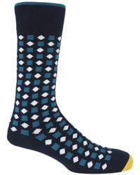 Peper Harow - Made in England - Diamonds Socks - Lyst