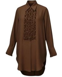 Lindsay Nicholas New York - Tuxedo Shirt Dress - Lyst