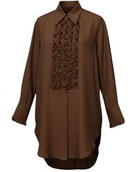 Lindsay Nicholas New York - Tuxedo Shirt Dress - Lyst