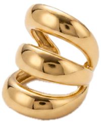 Elk & Bloom - Triple Wrap 14K Huggie Hoop Ear Cuff - Lyst