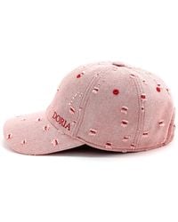 DORIA 1905 - Denim Holes Baseball Cap - Lyst