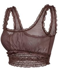 Alevy Studios - The Ruffle Bra - Lyst
