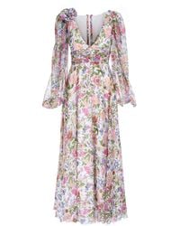 Sofia Tsereteli - Garden Treasure Silk Gown - Lyst
