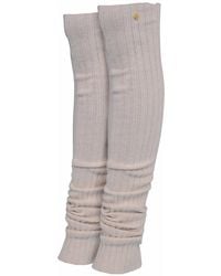 tirillm - Neutrals Liz Cashmere Leg Warmers Light Melange - Lyst
