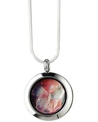 My Little Nature - Watermelon Tourmaline Necklace – Handcrafted Healing Gemstone Jewelry, Designer Pendant For Emotional Balance - Lyst