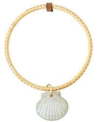 Whale Tail Weaving - Neutrals The Nautically Charmed Cabin Boy Bangle - Lyst