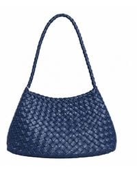 Rimini - Woven Vegan Leather Sling Bag 'Leontina' - Lyst