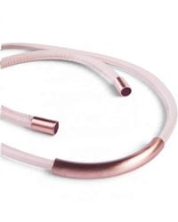 Svetlana Vukov - Fluid Lines Necklace - Lyst