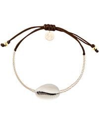 Adriana Pappas Designs - Mini Natural Shell Chain Bracelet - Lyst