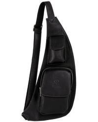 Time Resistance - Leather Sling Bag Crossbody Bag - Lyst