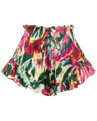 Montce - Isla Floral Boho Short - Lyst