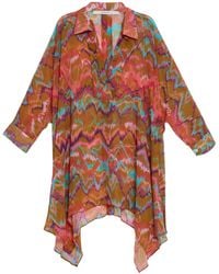 N'Onat - Zig-Zag Tunic - Lyst