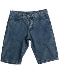 Reet Aus - Recycled Denim Shorts For - Lyst