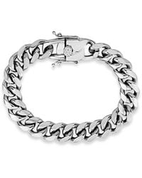 SHYMI - Statement Cuban Bracelet - Lyst