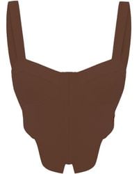 Pcfg - Woven Corset Top - Lyst