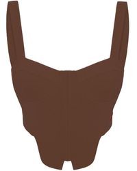 Pcfg - Woven Corset Top - Lyst