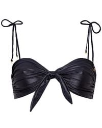 Aulala Paris - Miss Enthusiastic Shiny Bikini Top - Lyst