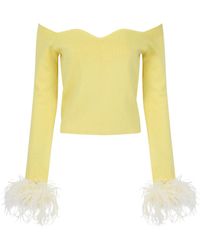 Andreeva - Vanilla Knit Top - Lyst