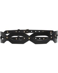 Haute Cuir - Ivara Waist Leather Belt - Lyst