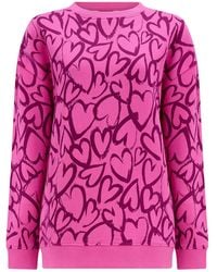 Sugarhill - Eadie Relaxed Sweatshirt Hearts - Lyst