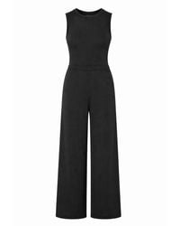 Oh!Zuza - Ribbed Set Fitted Top & Wide-Leg Trousers - Lyst