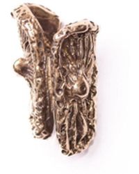 GYUNIA - Fungo Single Ear Cuff Bronze - Lyst