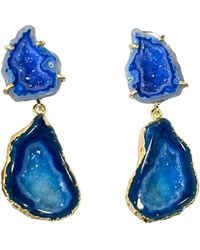 Magpie Rose - Aqua & Earrings - Lyst