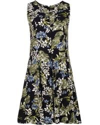 Conquista - Floral Cloche Dress - Lyst