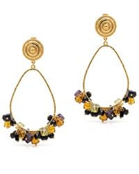 Jaredjamin - Cubism Drop Loop Earrings - Lyst