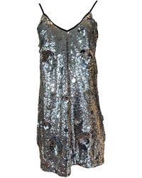 Any Old Iron - Petal To The Metal Sequin Short Dress - Lyst