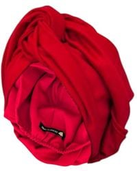 Julia Clancey - Classic Madam Ruby Wool Luxe Turban - Lyst