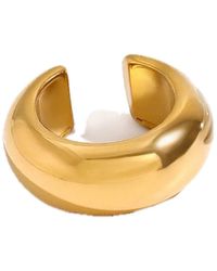 Elk & Bloom - 14K Huggie Hoop Ear Cuff - Lyst