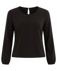 Conquista - Semi-Sheer Back Top - Lyst
