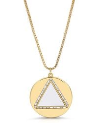 Glamrocks Jewelry - Hey You Necklace, Mirror - Lyst
