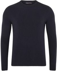 Paul James Knitwear - Lightweight Merino Cashmere Marius Crew Neck Jumper - Lyst