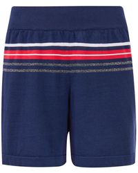 Peraluna - Sofia Organic Cotton Knit Shorts - Lyst