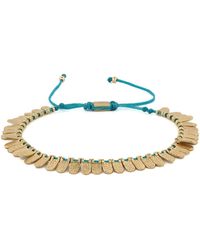 Ebru Jewelry - Fish Scale & Cord Bracelet - Lyst