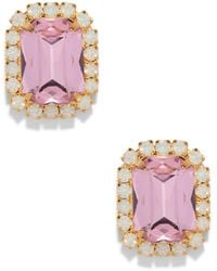 The Pink Reef - Gem Stud - Lyst